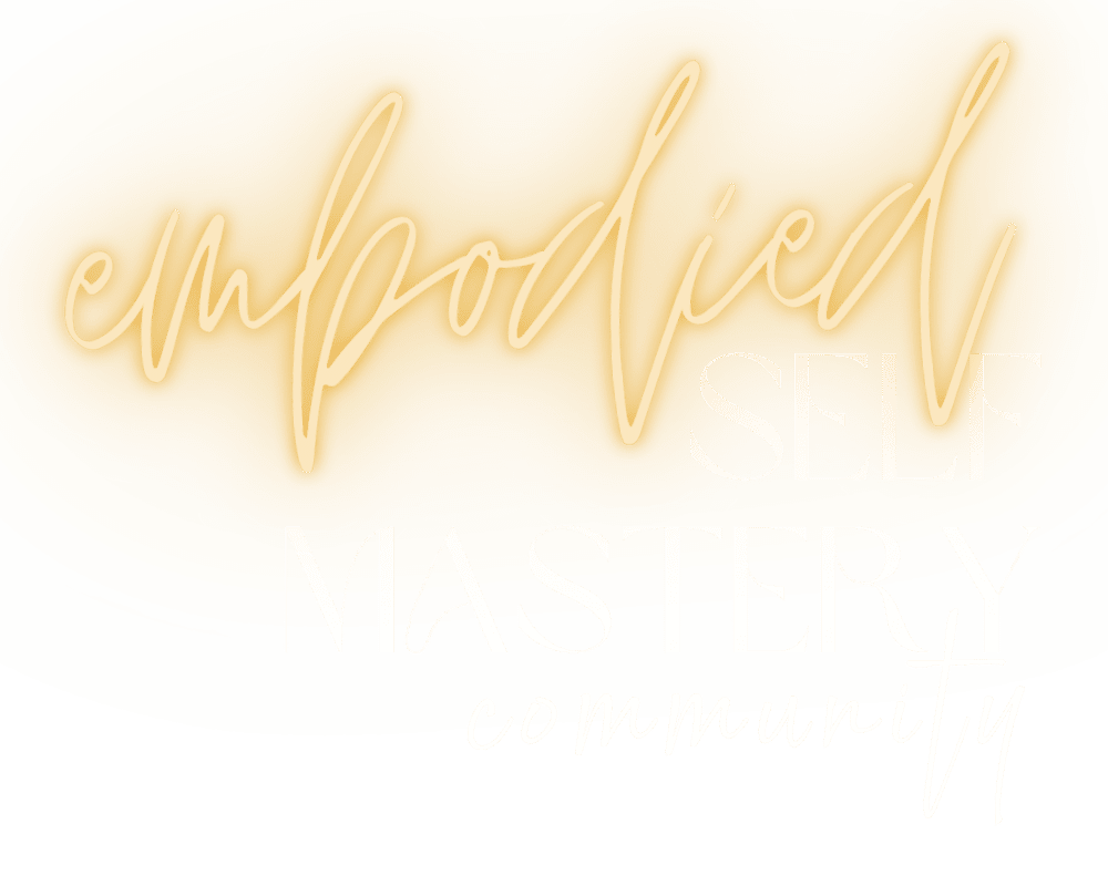 the logotype for the embodied self mastery community